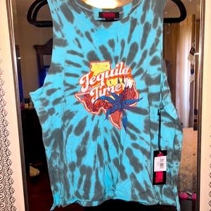 Tie die Tequila Time shirt